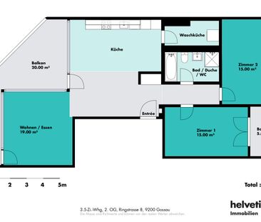 Appartement moderne dans un endroit calme mais central - Photo 6