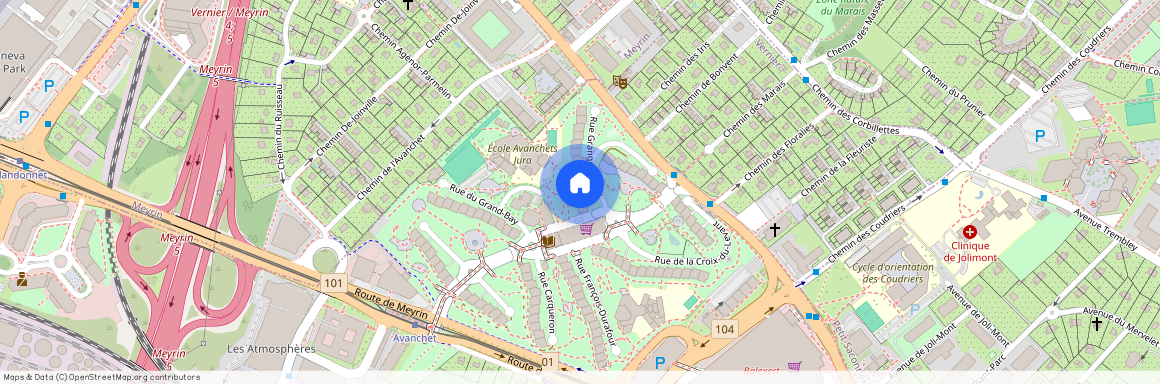 Rue Grange-Lévrier 3, 1220 Les Avanchets