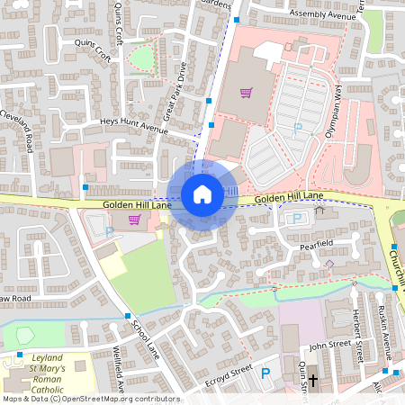 Golden Hill Lane, Leyland, Lancashire, PR25