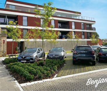 Nieuwbouwappartement met 1 slaapkamer, terras en garage te Dadizele - Photo 1