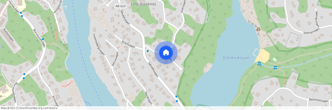 Axens väg, Saltsjö-Boo