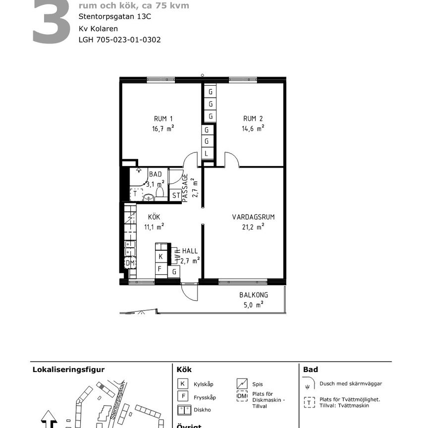 Stentorpsgatan 13 C - Photo 2