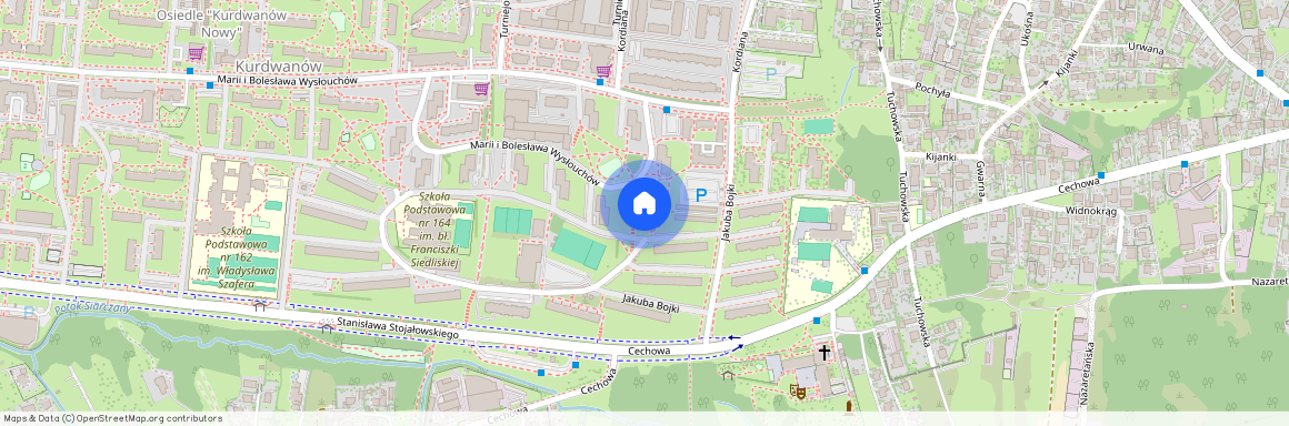 Podgórze Duchackie, Marii i Bolesława Wysłouchów, Kraków