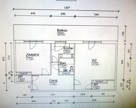 BADEN: DACH - TERRASSEN - WOHNUNG in TOP Lage: Grünruhelage mit Fernblick im 6. Stock direkt am Rosarium unweit des Zentrums - Photo 2