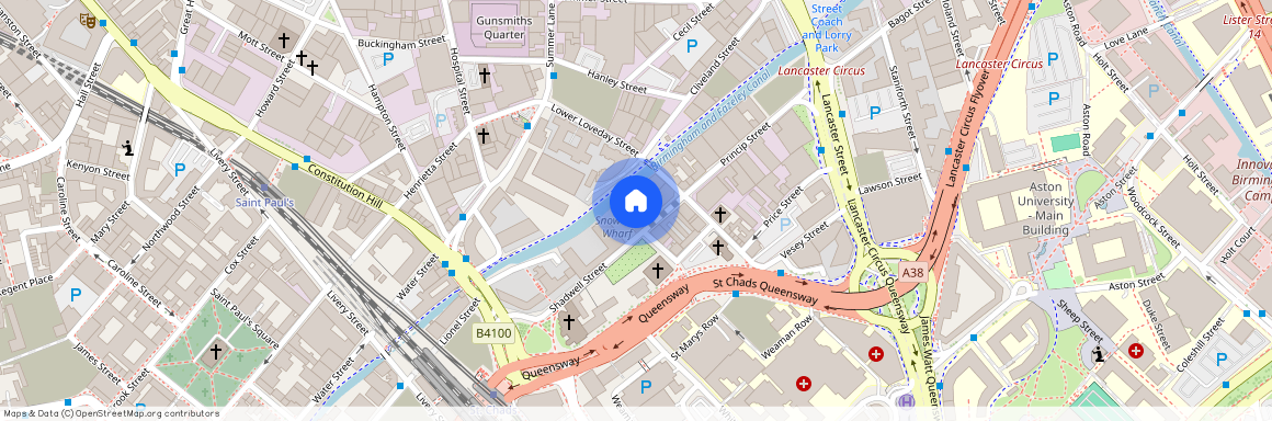 The Lancaster, Snow Hill Wharf, Shadwell Street, Birmingham, B4