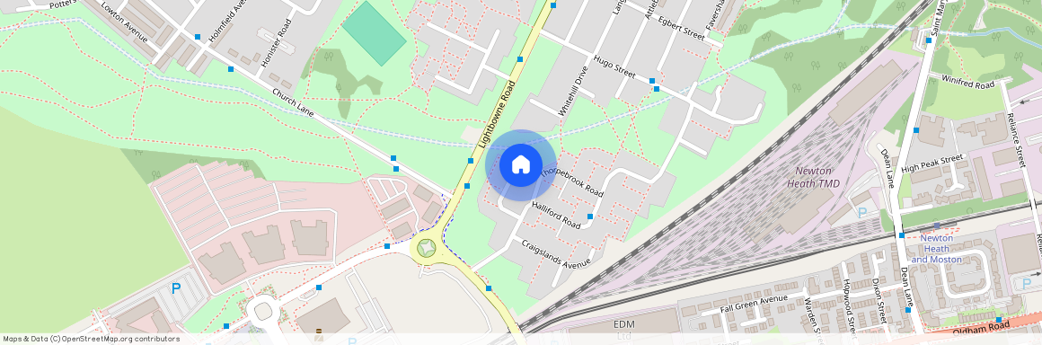 Ellisland Walk, Manchester, M40