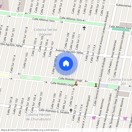 Sur 109A, Sector Popular, Ciudad de México, Departamento, Ciudad de México