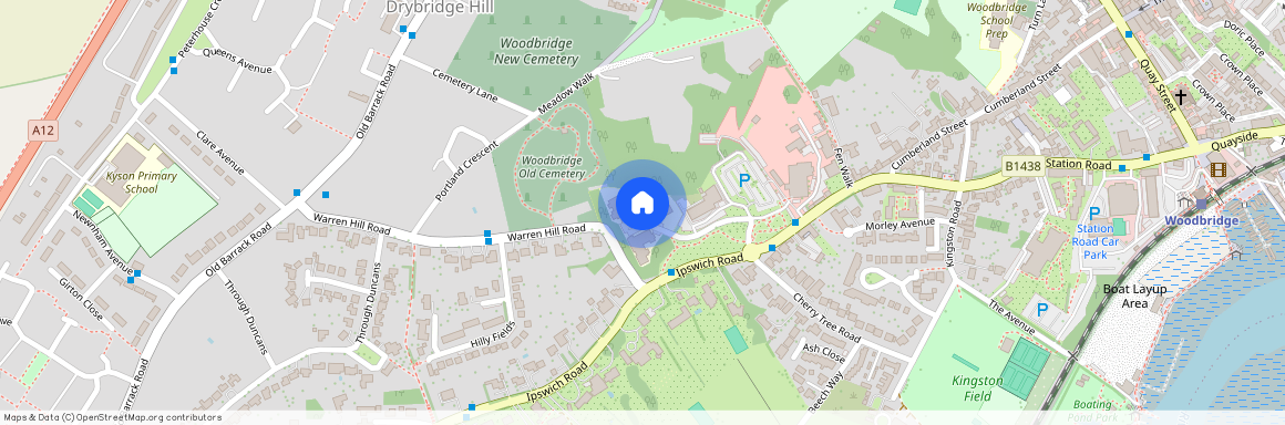 Ipswich Road, Woodbridge, Suffolk, IP12 4BF