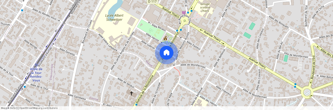 93340, Le Raincy
