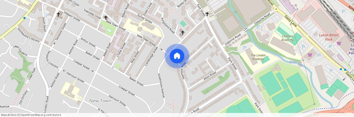 1-Bed Flat on Seymour Ave, Luton, Bedfordshire, LU1