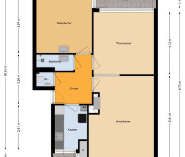 Appartement te huur: Valkenburgerplein 2-II 2103 AR Heemstede - Photo 5