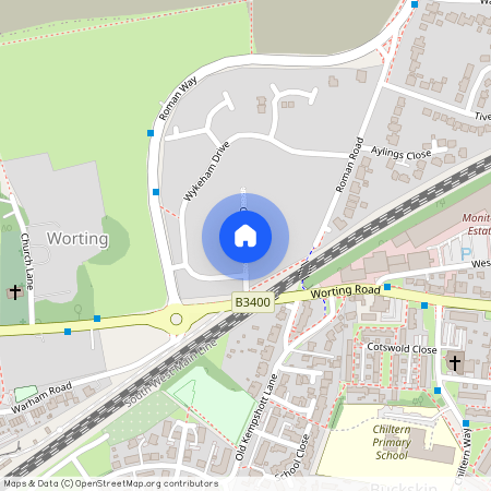 Hazebrouck Court, Worting, Basingstoke, RG23