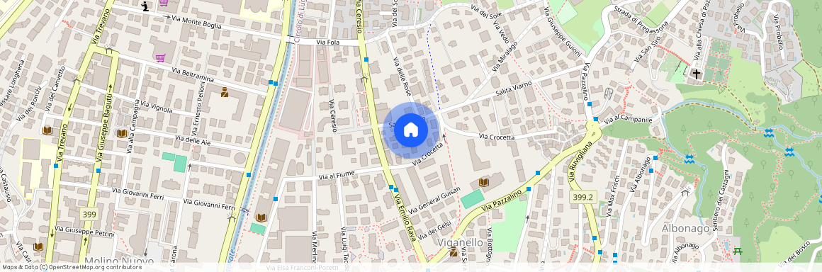 Via Crocetta 7A, 6962 Viganello, Svizzera