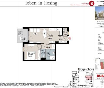 Erstbezug - Hochwertige 2-Zimmerwohnung mit Balkon | Fertigstellung... - Photo 3