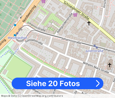 Tolle neu renovierte 3 Zimmer Wohnung in St. Johannis mit Küche und... - Foto 1