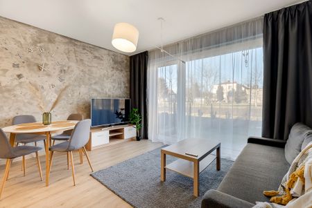 Nowoczesne mieszkanie z ogrodem, 2 pokoje + salon. - Photo 3