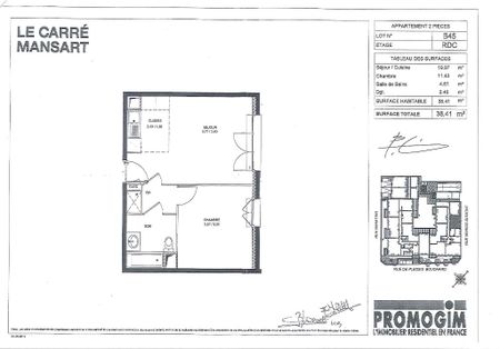 Location appartement 2 pièces, 38.83m², Franconville - Photo 4