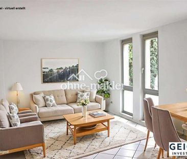 Stilvoll modernisierte 2-Zimmer-Wohnung mit Balkon, Terrasse & TG-S... - Foto 1