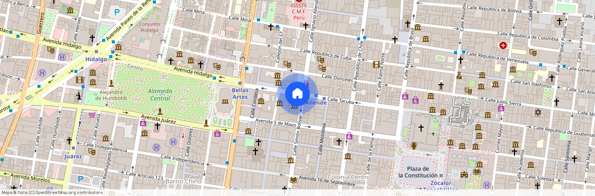 Bolivar, Colonia Centro (Área 1), C.P. 06000, Df / Cdmx