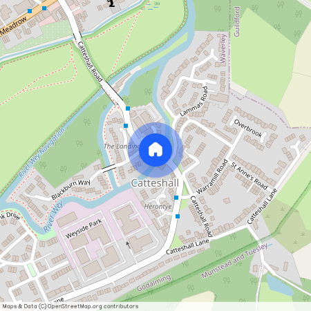Flat 3, Catteshall Mill, Catteshall Road, Godalming, Surrey
