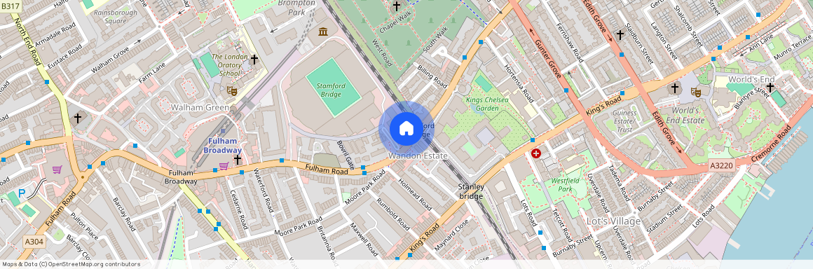 West London Studios, 402 Fulham Road, Fulham, London, SW6