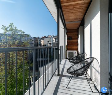 Jasne studio *Podgórze* balkon + taras na dachu! - Photo 1