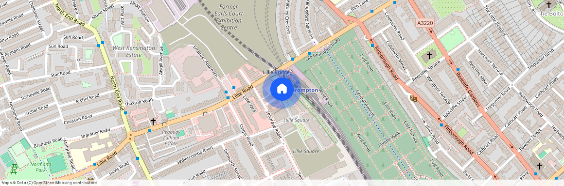 Columbia Gardens, SW6, Lillie Square