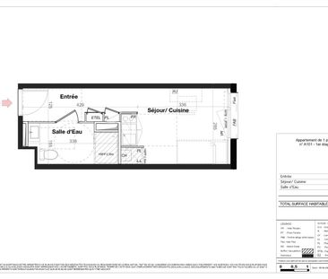 Location Appartement 1 pièce 20m² MERIGNAC 33700 - Photo 3
