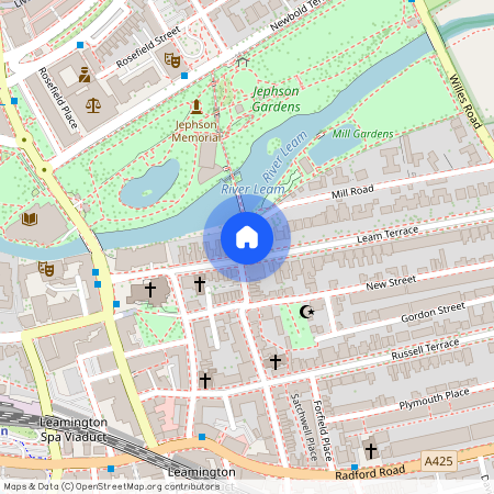 1 bed apartment, Leam Terrace, CV31 1BB