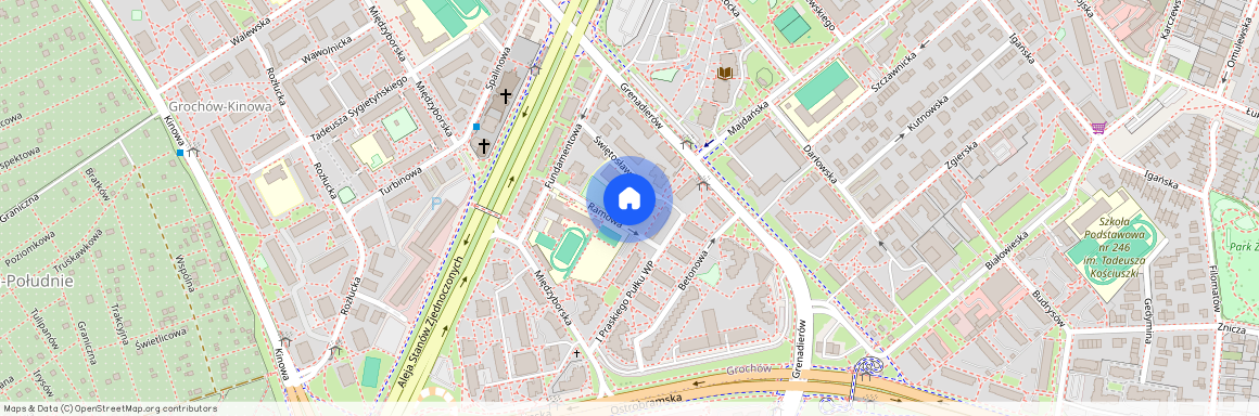 ul. Świętosławska, Grochów, Praga-Południe, Warszawa, mazowieckie