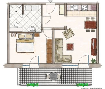 Hier ist das Glück zu Hause! Moderne 2-, 3-und 4-Zimmer-Wohnungen in SC-Wolkersdorf zur Miete! - Photo 5