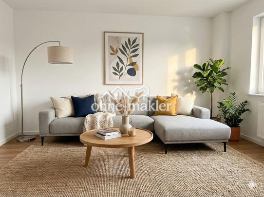 Frisch renovierte 2-Zimmer-Wohnung mit Balkon in ruhiger Wohnlage - Photo 1