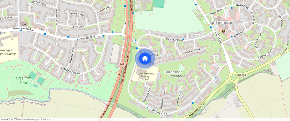 Batemoor Close, Batemoor, S8, Sheffield
