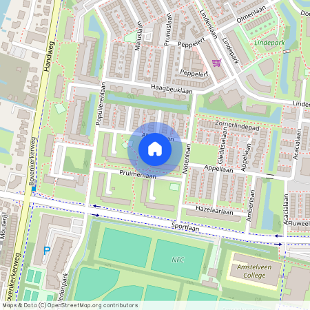 Populierenbuurt, 1185 SB, Pruimenlaan, Amstelveen