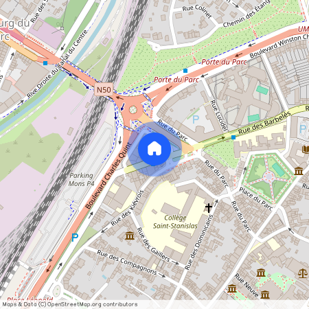 Rue Egmont, 32, 6, 7000, Mons