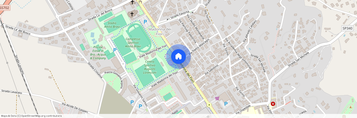 Bra, Viale Risorgimento - Madonna Dei Fiori