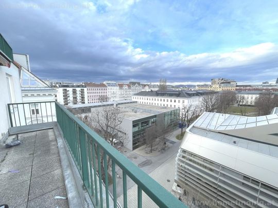 Erstbezug mit Weitblick: 3-Zimmer I 2 Balkone I Klimaanlage - befristet - Foto 1