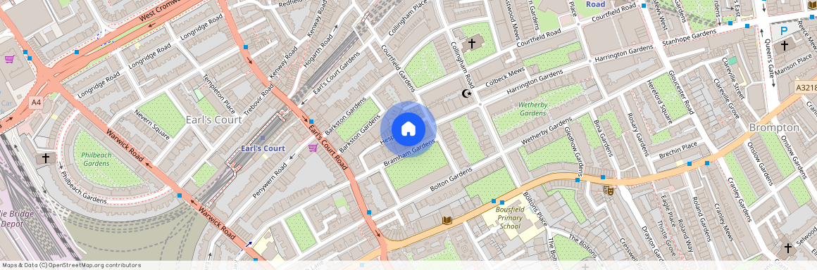 Bramham Gardens, Earls Court, London