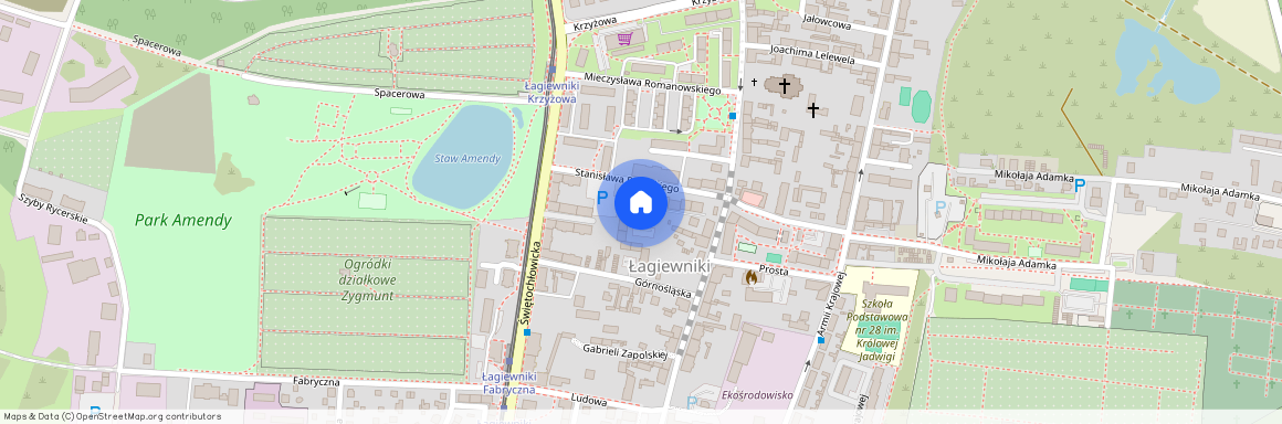 ul. Palińskiego, Łagiewniki, Bytom, śląskie