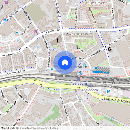 Binnenstad, 7311 NX, Stationsplein, Apeldoorn