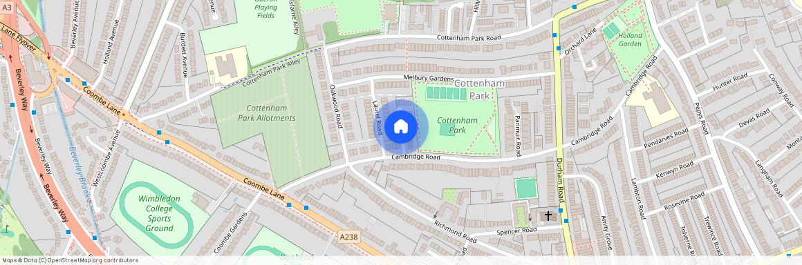 Cambridge Close, London, SW20