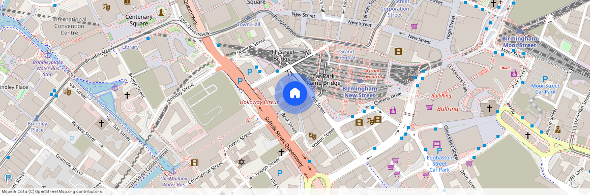 The Orion Building, Retail Quarter, Near New Street