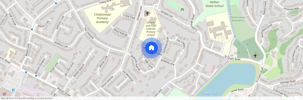 Gaialands Crescent, Lichfield, WS13