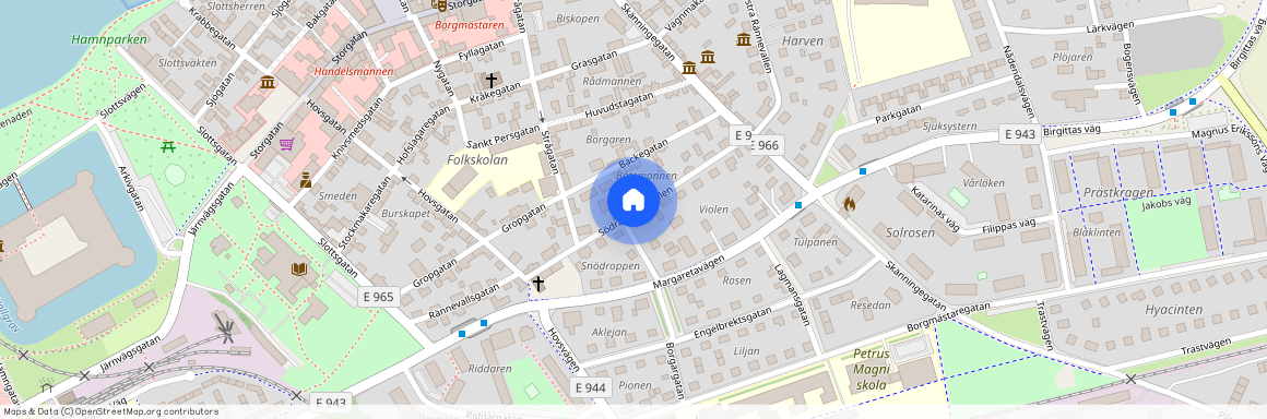 Södra Rännevallen, Vadstena