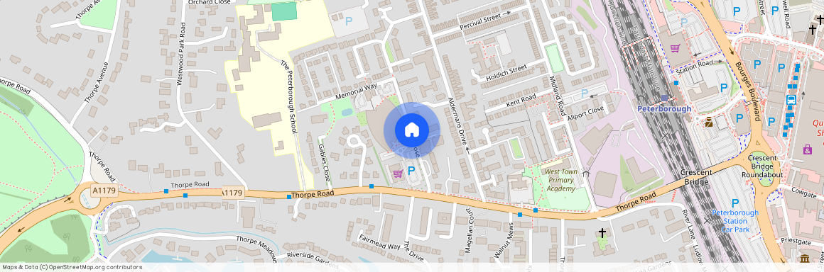 St. Johns Close, Peterborough, Cambridgeshire, PE3