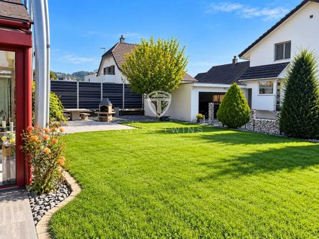 5-room detached house with sunny garden, fireplace and 4 parking spaces in Kleindöttingen - Photo 4
