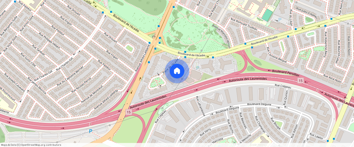 ** Place de l'Acadie app 1560, Ahuntsic-Cartierville, Ahuntsic-Cartierville, Ile de Montréal, H4N 2V4