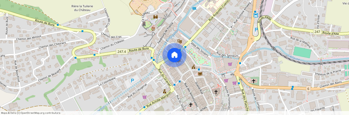 CH-2900 Porrentruy, Rue des Malvoisins 14