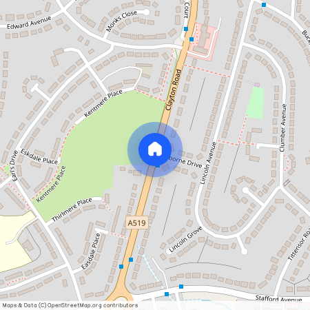 Clayton Road, Newcastle-under-Lyme, Staffordshire