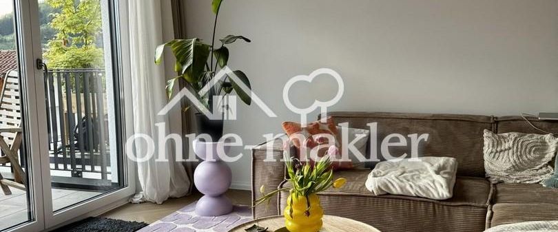 Exklusive 4-Zi. -Neubauwohnung | Südbalkon | Toplage am Albtrauf mit Fernblick - Foto 1